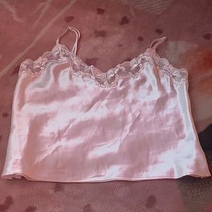 VICTORIA’s SECRET IVORY LACE TOP SIZE M!!